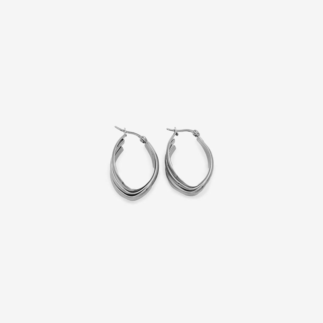 "Eternity" - stainless steel earrings