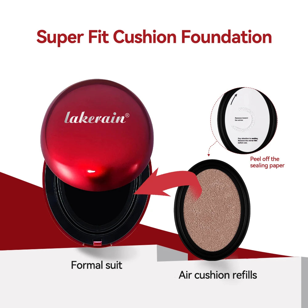 TIRTIR Cushion Refills Foundation Sunscreen Waterproof Long-lasting Brighten Foundation Cream Women Base Makeup Face Cosmetics