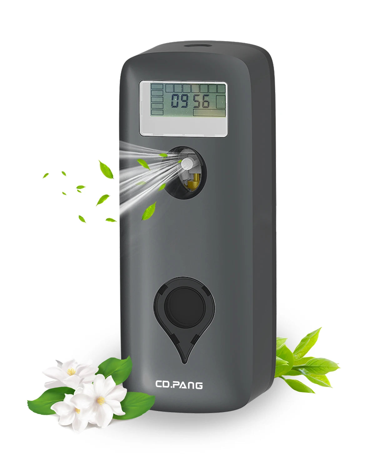 300ML Liquid Air Freshener Dispenser Wall Mounted Automatic Fragrance Perfume Spray Room Toilet Odor Eliminator LCD Programmable