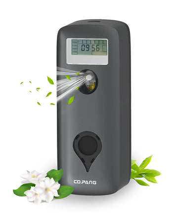 300ML Liquid Air Freshener Dispenser Wall Mounted Automatic Fragrance Perfume Spray Room Toilet Odor Eliminator LCD Programmable