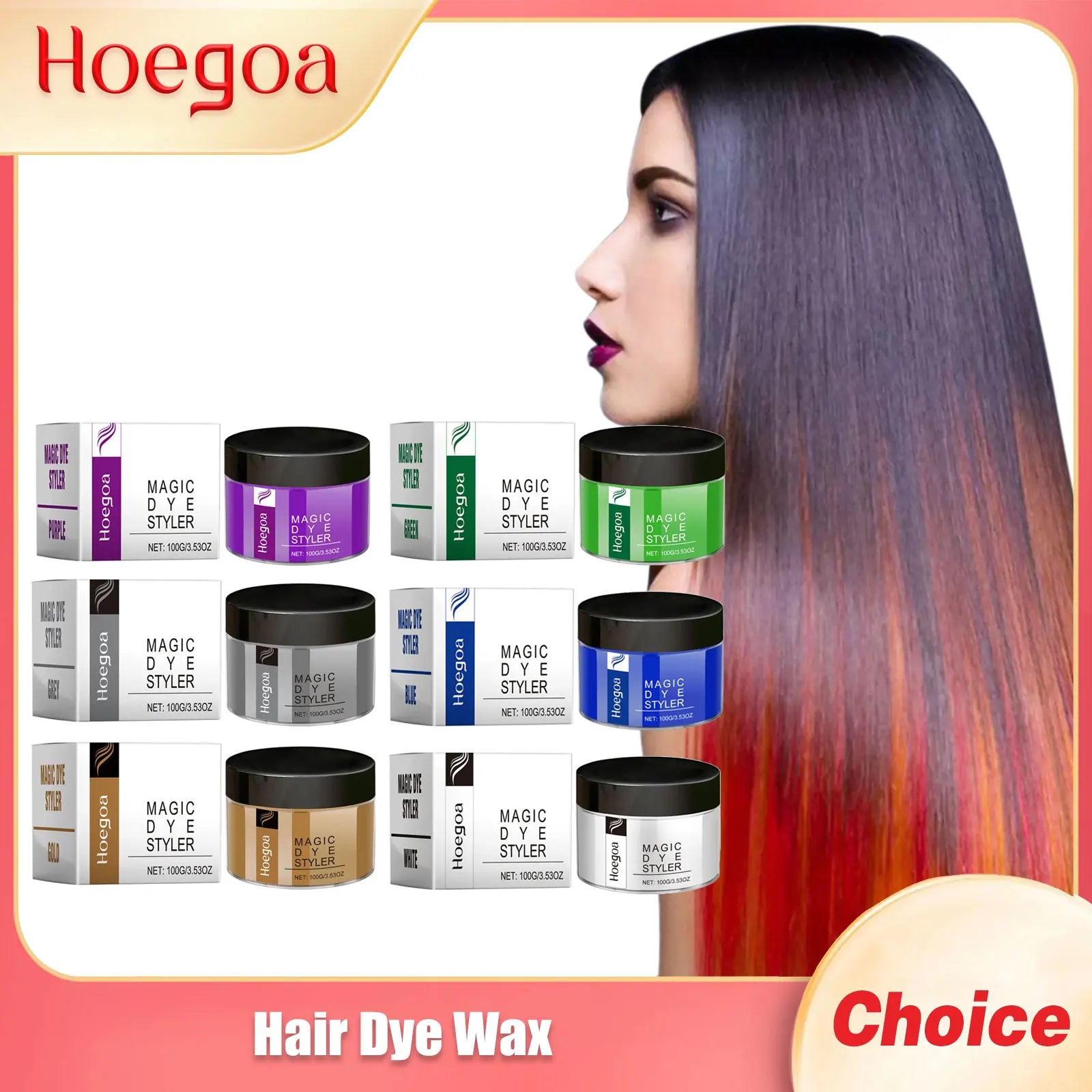 Hair Dye Wax Easy Rinse Disposable Pomade Improving Straighten Permanent Styling Grey Modeling Professional Hair Coloring Cream