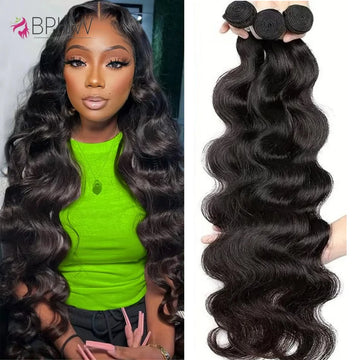 Peruvian Body Wave Human Hair Bundles Raw Virgin 100% Unprocessed Weave Human Hair Extensions 1 3 4 Bundles Deals Natural Color