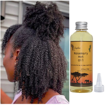 One Touch to Gorgeous with African Rosemary Hot Oil Made by Ancient Methods Scalp Hair Strengthening