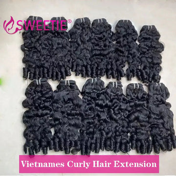 12A Burmese Pix Curls Human Hair Bundles Deals Vietnamese Raw Human Virgin Hair Weave Bundle Ocean Spiral Curly Hair Bundles