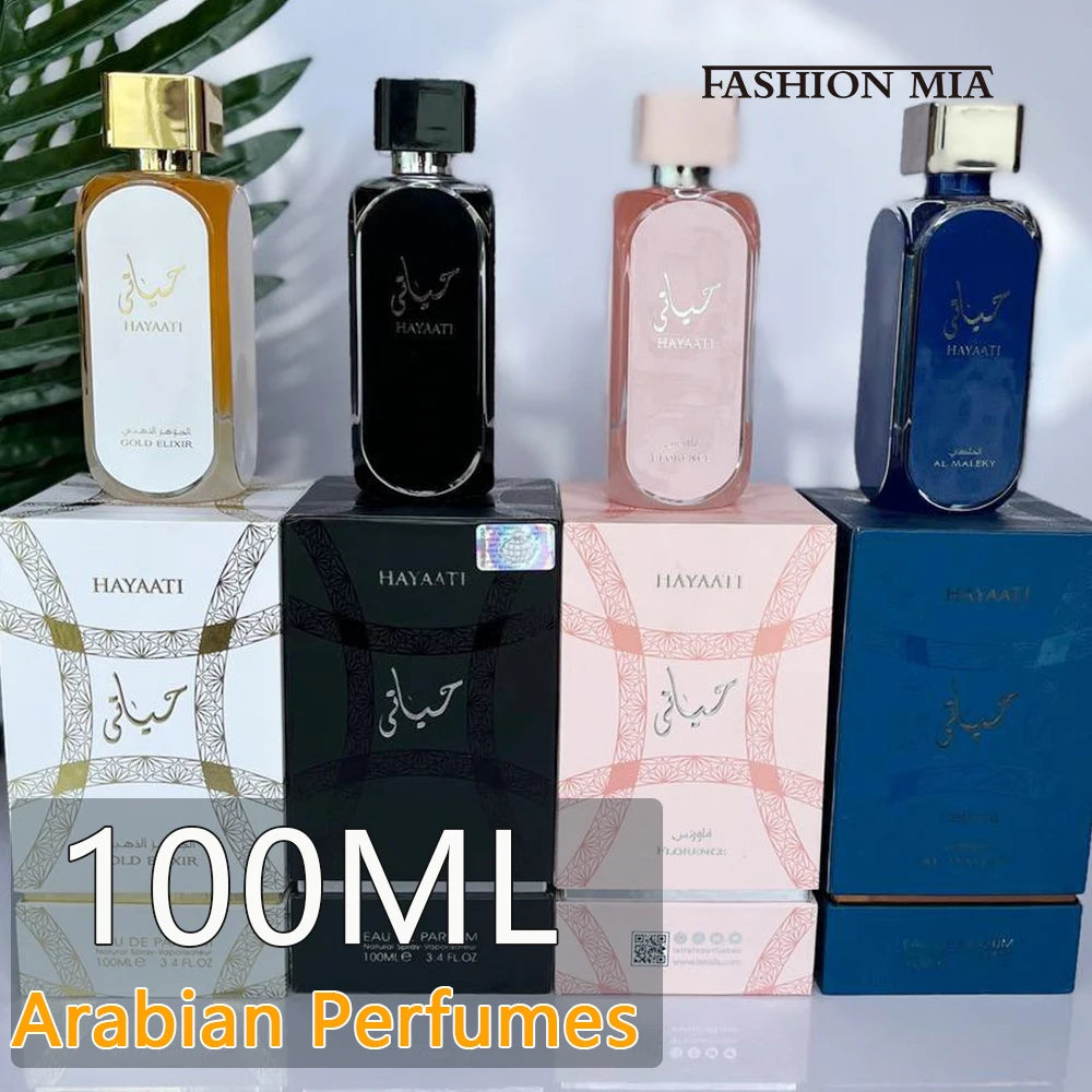 100ml Original Arabian Perfume High Quality Musk Cologne Hombre Long Lasting Parfum Spray Women Perfumes Christmas Gifts