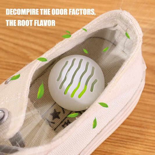 24/1Pcs Deodorizer Balls Sneaker Perfume Balls for Shoe Gym Bag Locker and Cars Deodorizer Neutralizing Odor Shoe Freshener Ball