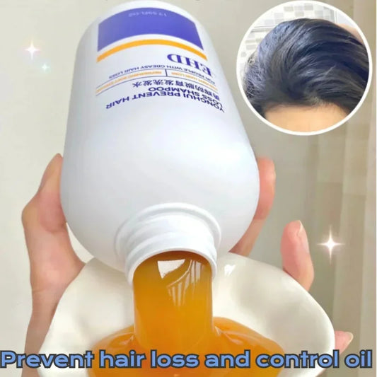 EHD Soothing Hair Follicles 500ml Shampoo Oil Control Fluffy Smooth Deep Cleansing Ginger Shampoo